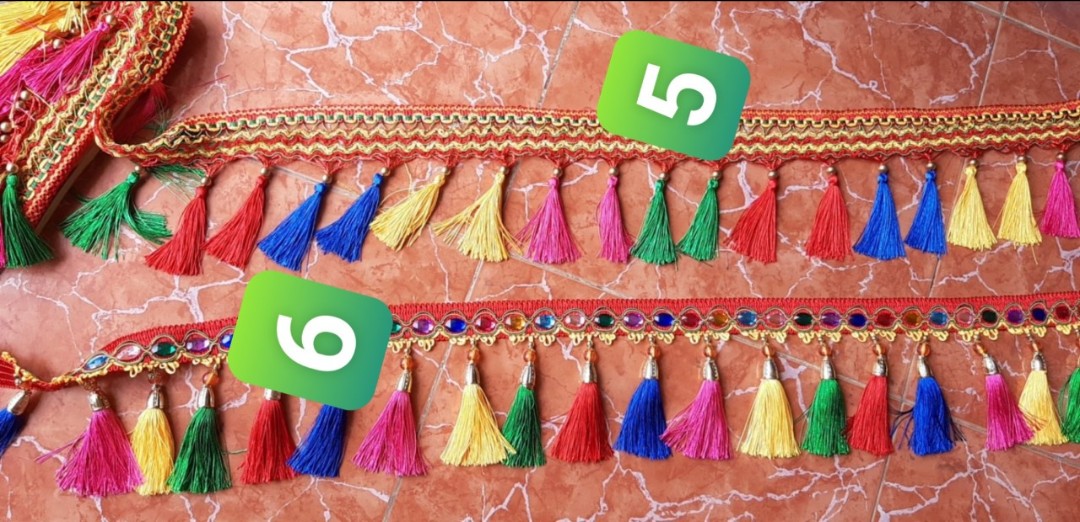 RÈM THỔ CẨM TRANG TRÍ CHO XE