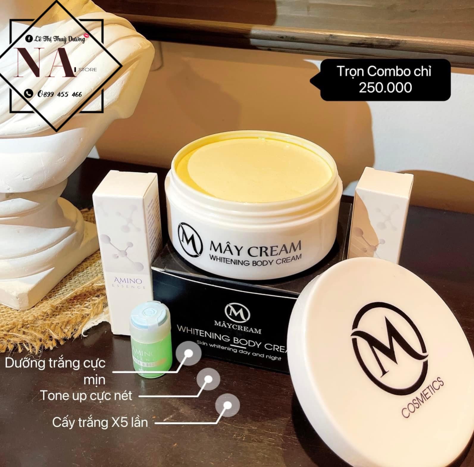 BODY CỐT DẺO MÂY CREAM