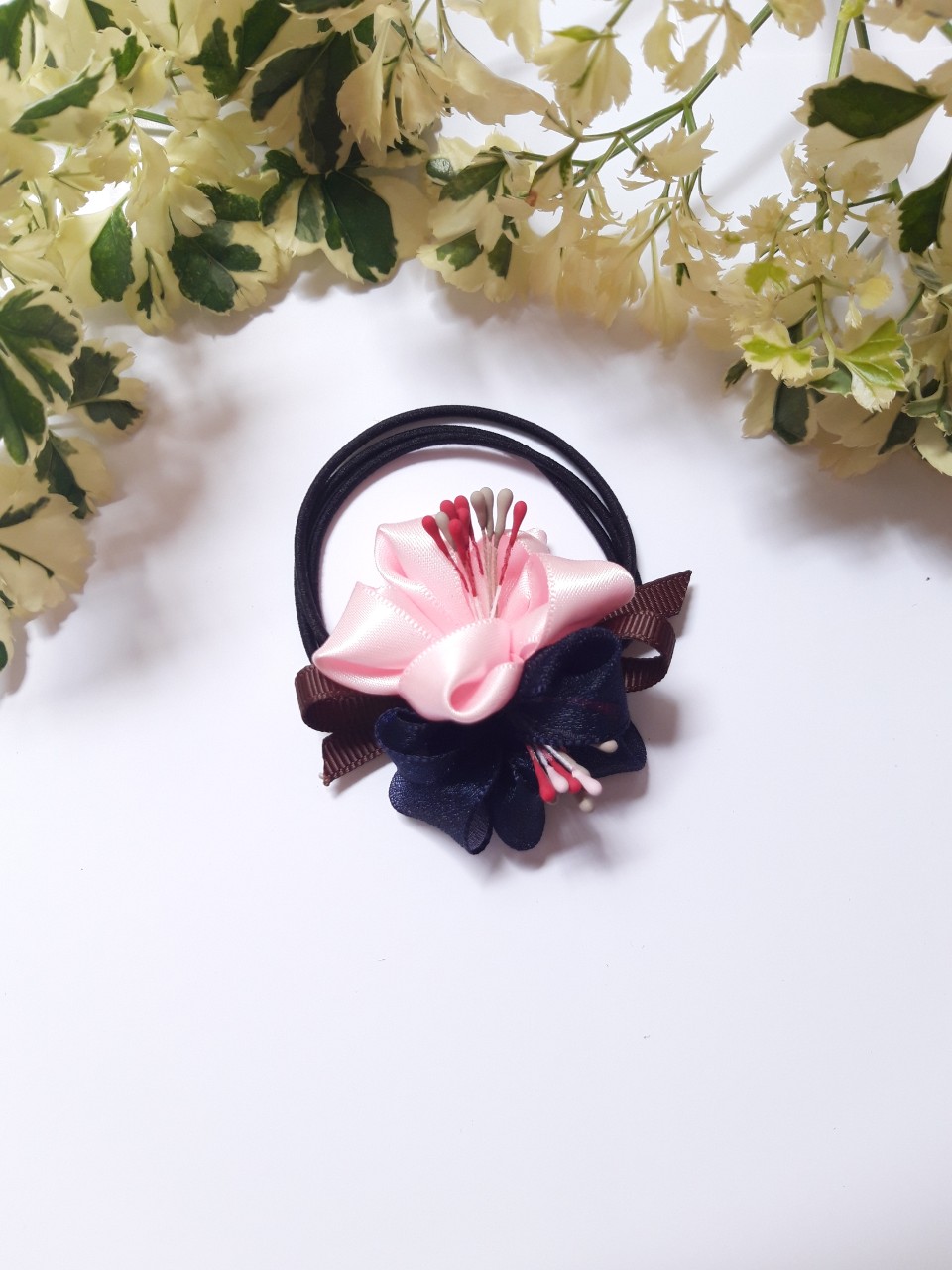 Cột tóc Hoa Voan Handmake