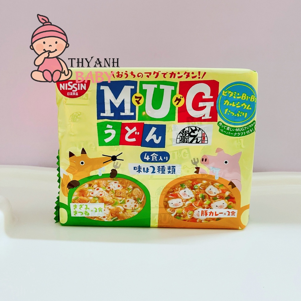 Mỳ Mug Nissin Ăn Liền Cho Bé