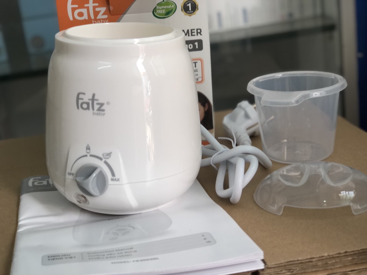 [HCM]Máy hâm sữa và thức ăn Fatz Baby FB3003SL