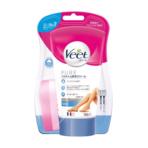Kem tẩy lông veet pure nhật bản 150g
