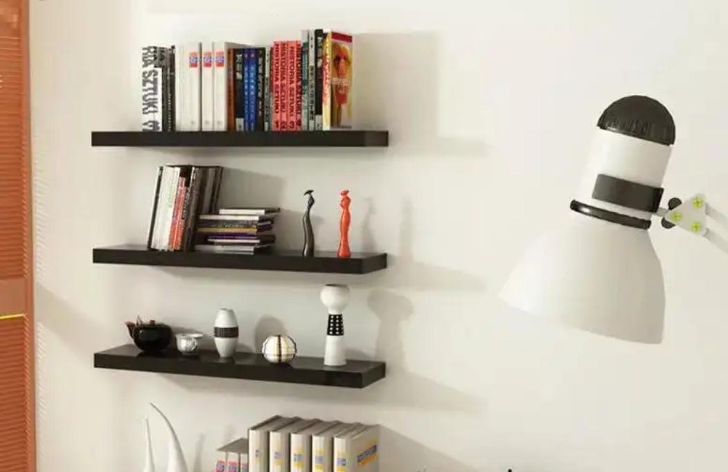 Bộ kệ gỗ trang trí 3 thanh ngang 60cm
