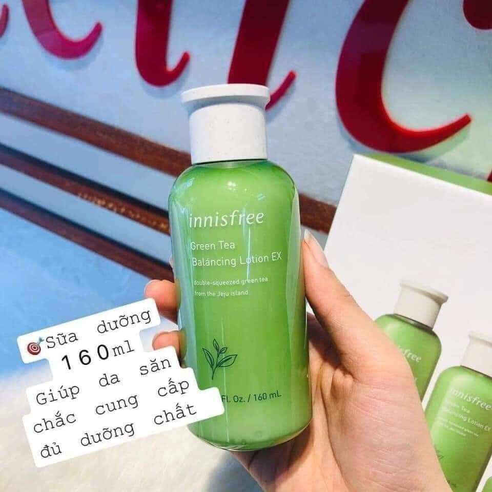 [FreeshipMAX] Sét 6 món Innisfree dưỡng da trà dưỡng