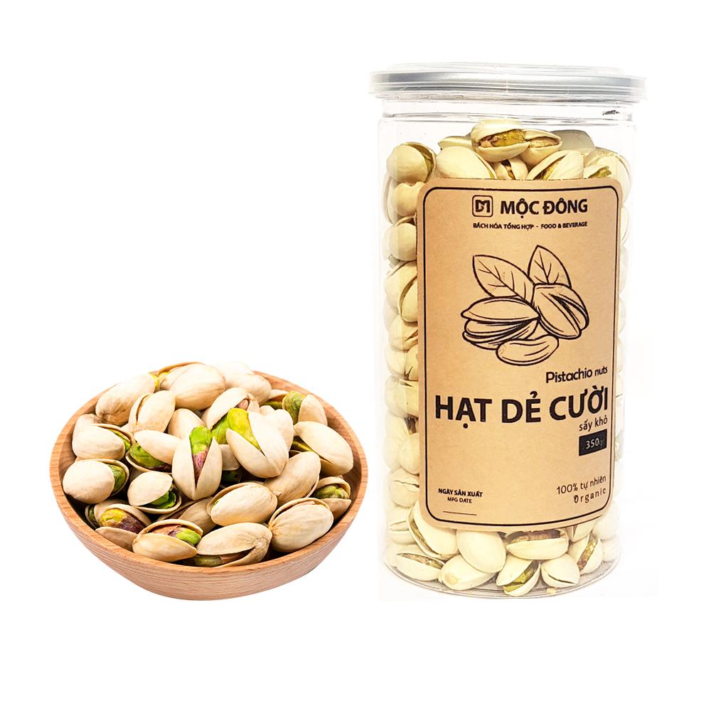 Hạt dẻ cười vỏ trắng Hộp 350gr tốt cho Tim, giảm cân, bệnh tiểu đường, chống Oxy hóa và Nam giới