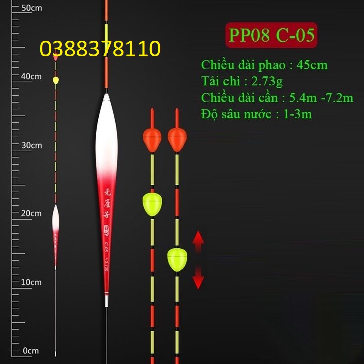 Phao câu đài nano chống sóng pp08 - c