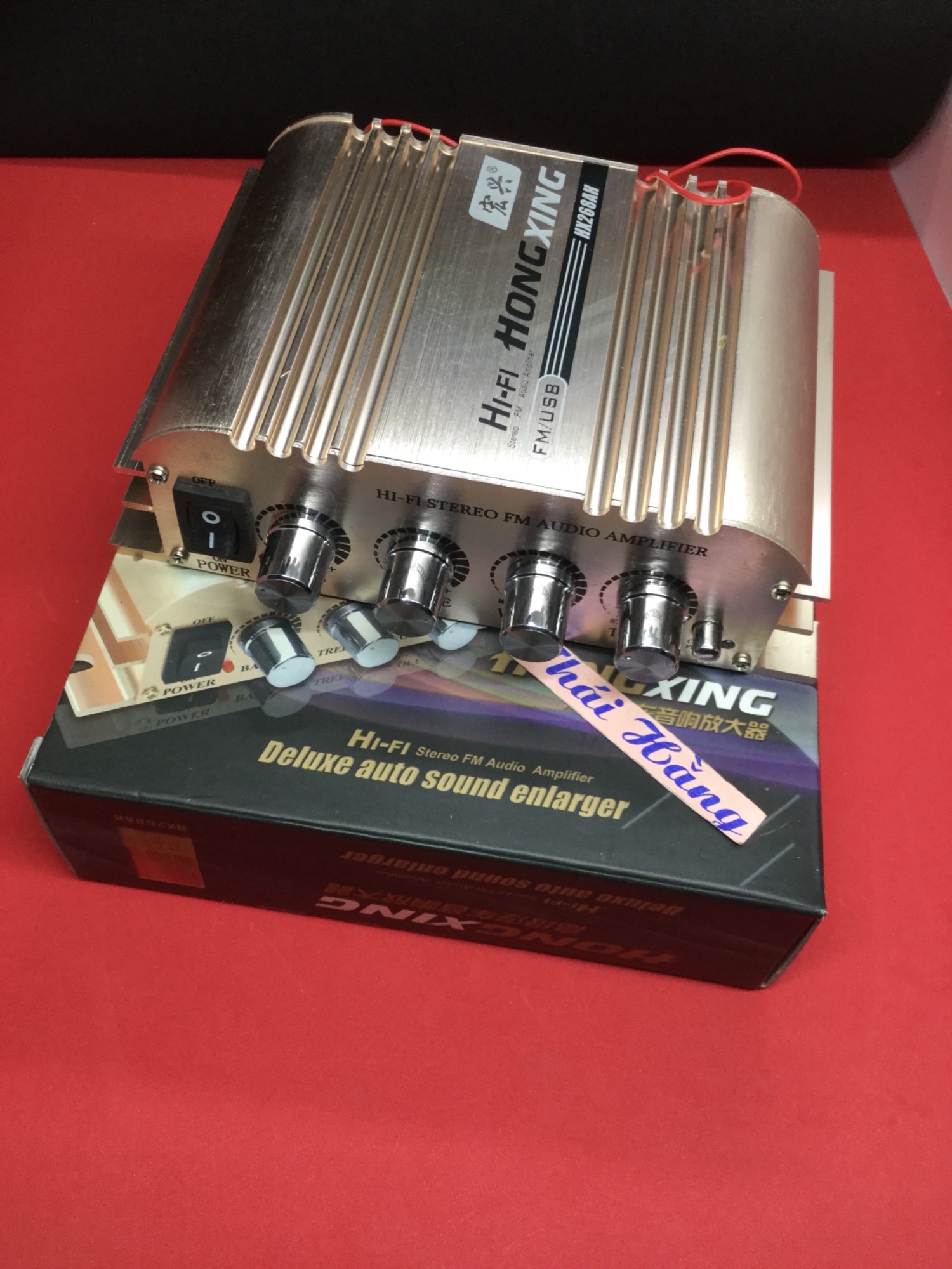 Ampli Hong Xing 12V -500 W HX268AH ( không kèm nguồn )