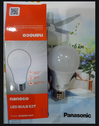 [HCM]Bóng bulb 9w  NANOCO - ánh sáng trắng / NLB096 / NLB 096
