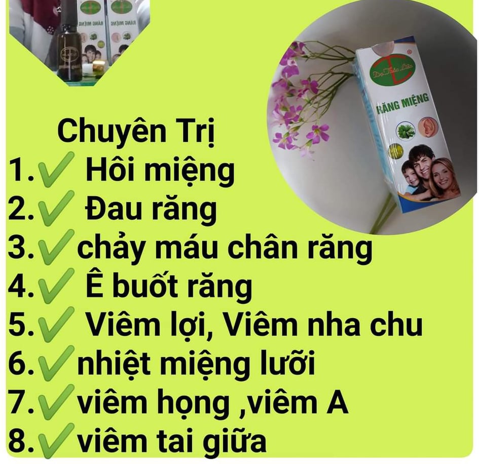 Tinh Dầu Răng Miệng Dạ Thảo Liên chai 20ml MẪU MỚI CTY [HÀNG CHÍNH HÃNG]