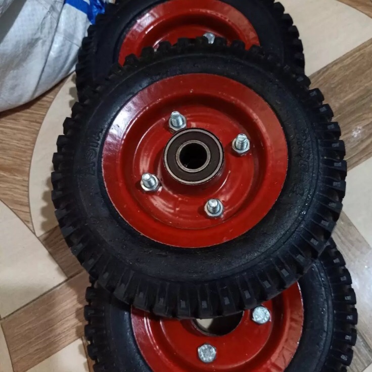 [HCM]Bánh xe cao su có 2 vòng bi 20cm 250-4  BX