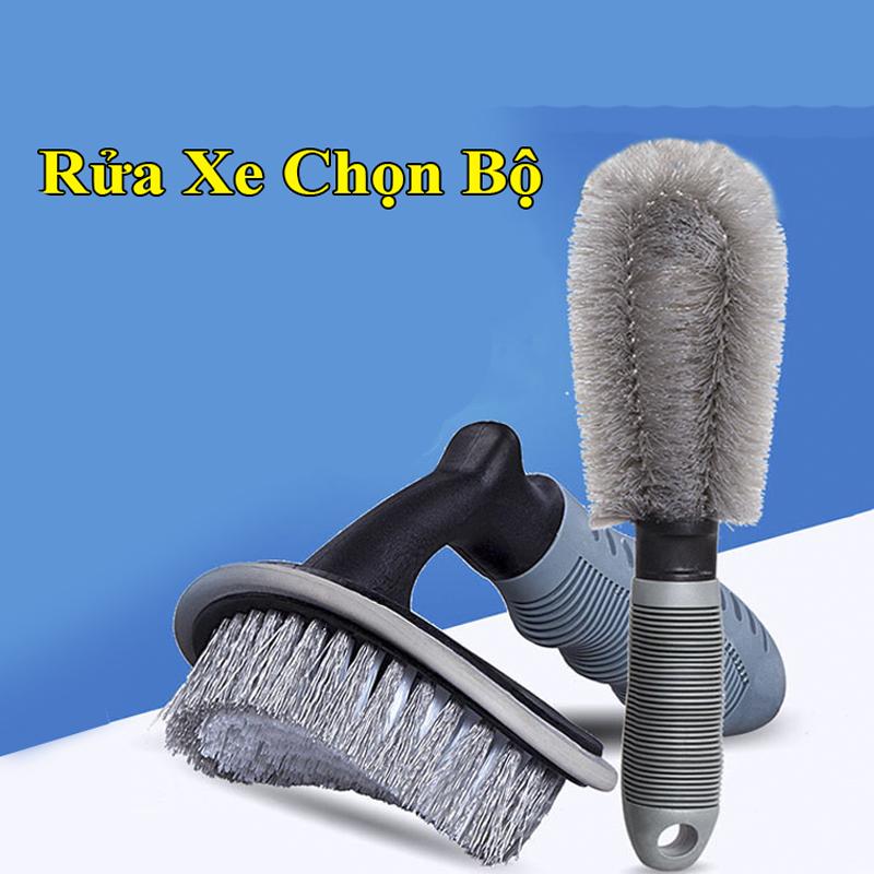 Bộ 2 dụng cụ rửa xe ô tô và xe máy