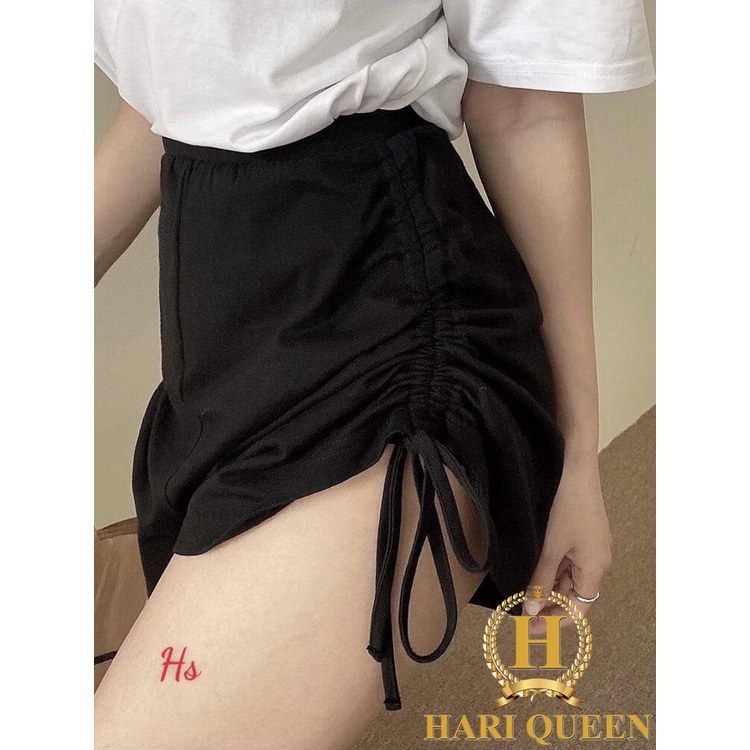 Quần đùi dây rút hông mặc 2 kiểu siêu hot