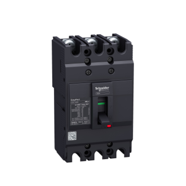 Cầu dao dạng khối 3 cực, dòng cắt 10kA tại 415V 80A - Schneider Electric - EZC100F3080