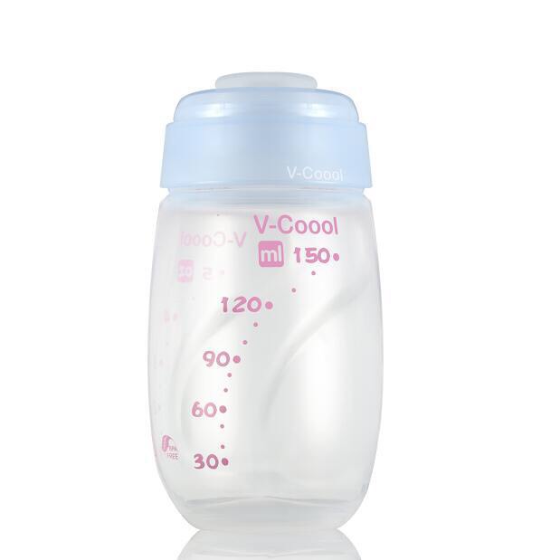 Bình trữ sữa 150ml cổ rộng- Bình trữ sữa V-Coool