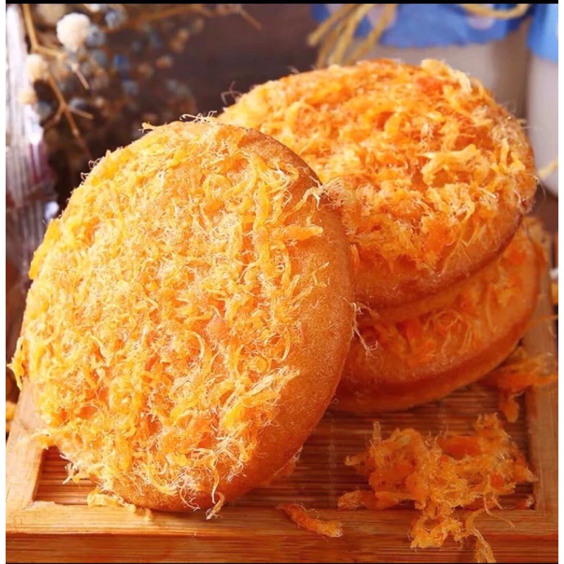 Bánh Bông Lan Ruốc Gấu - Bánh Ruốc Gấu Chà Bông - Gói 40G - foody.taiwan