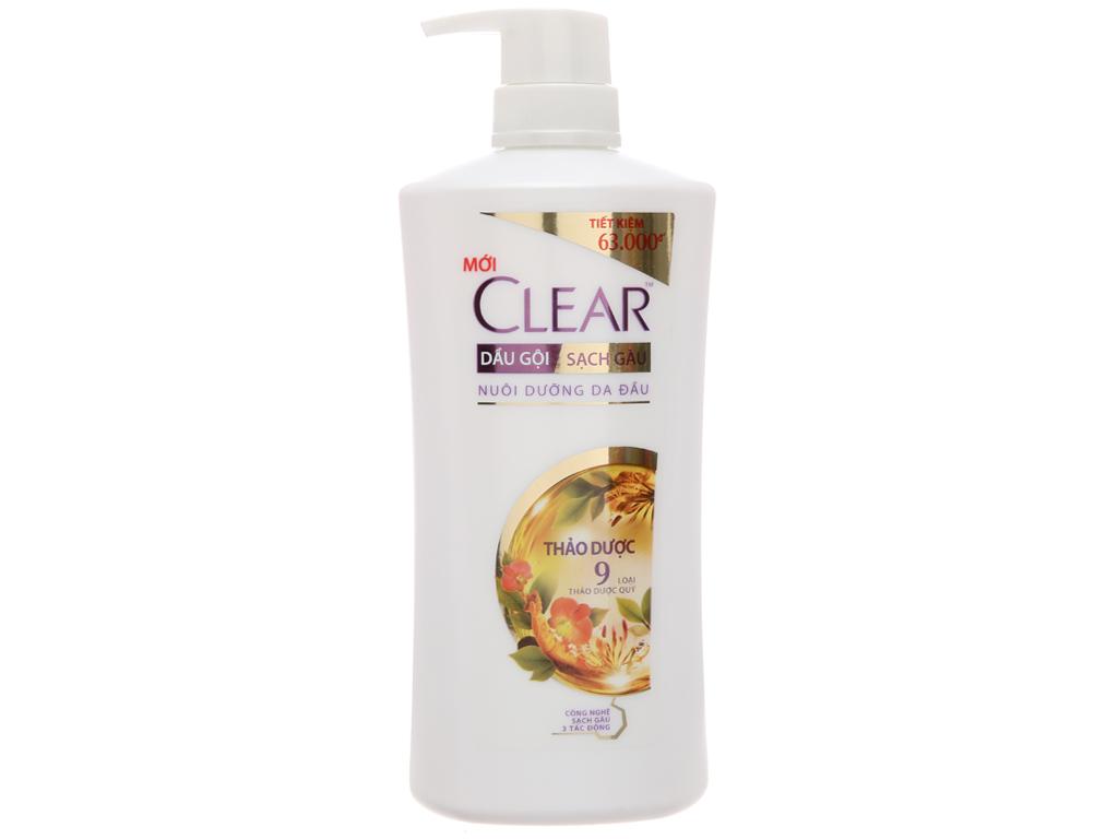 Dầu gội Clear Thảo Dược 630G