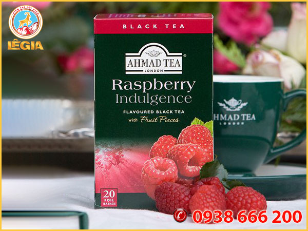 TRÀ AHMAD PHÚC BỒN TỬ 40G - AHMAD RASPBERRY TEA