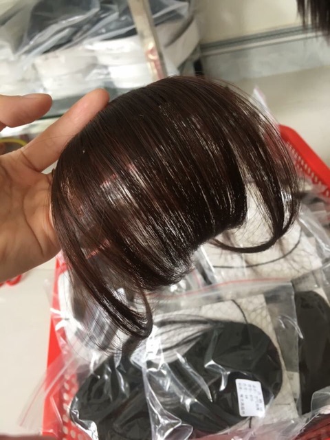Tóc giả nữ ❤️FREESHIP❤️Tóc mái thưa có bát