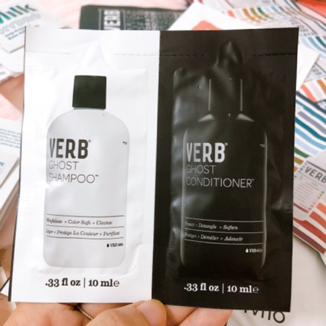 Mẫu Thử Dầu Gội Verb Ghost shampoo and conditioner
