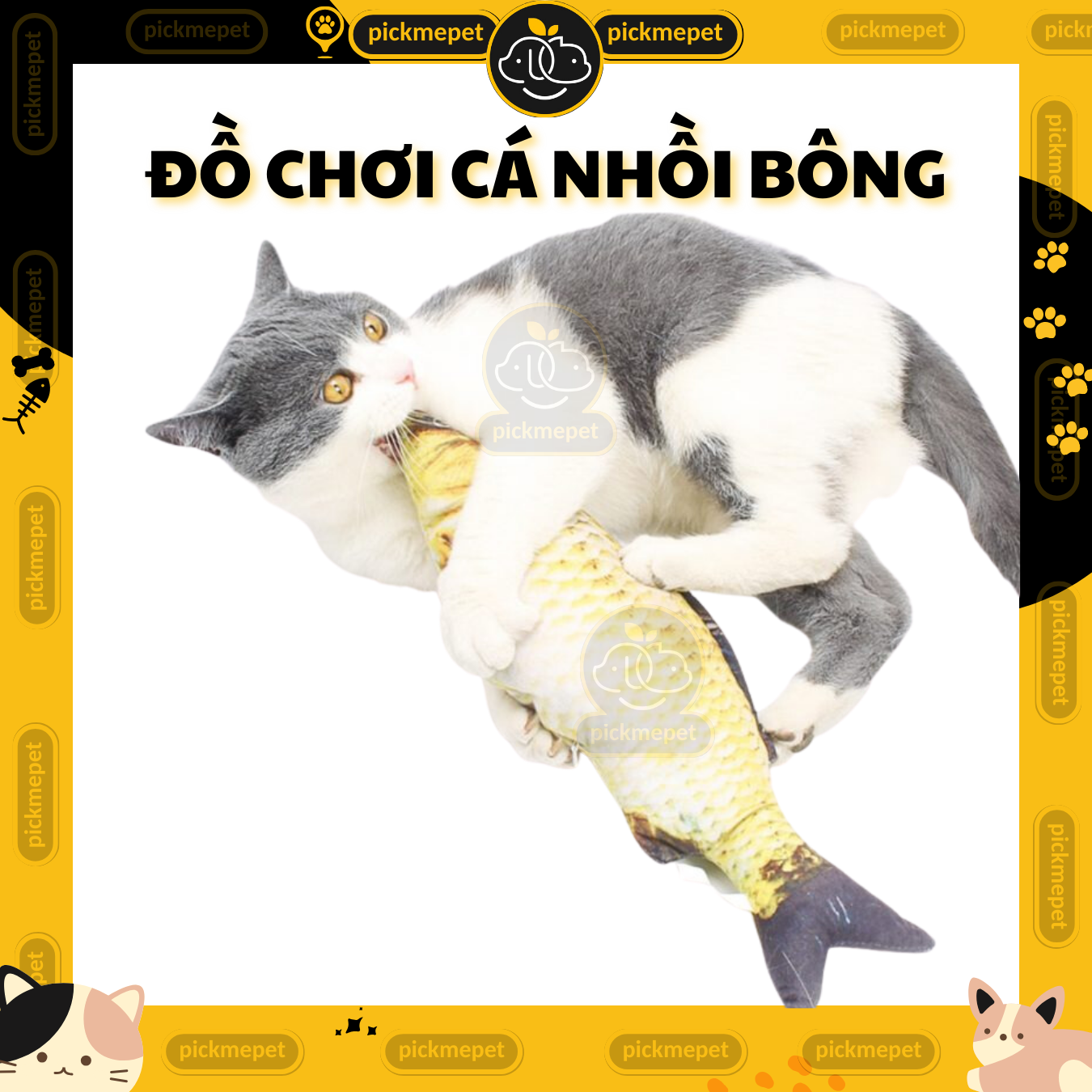Stuffed Fish Toys for Cats