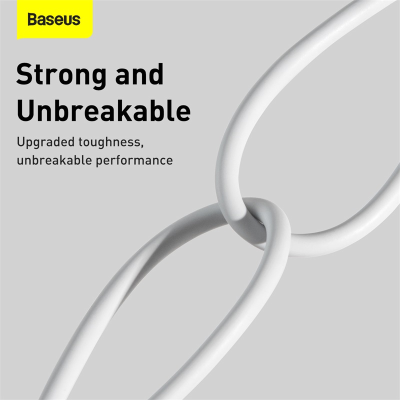 Baseus 2.4A Fast Charging USB Cable for iPhone 12 Pro Max Phone Charger Data Cable for iPhone 11 Pro 8 XR X 7 Plus USB Cable Fast Charge Cable