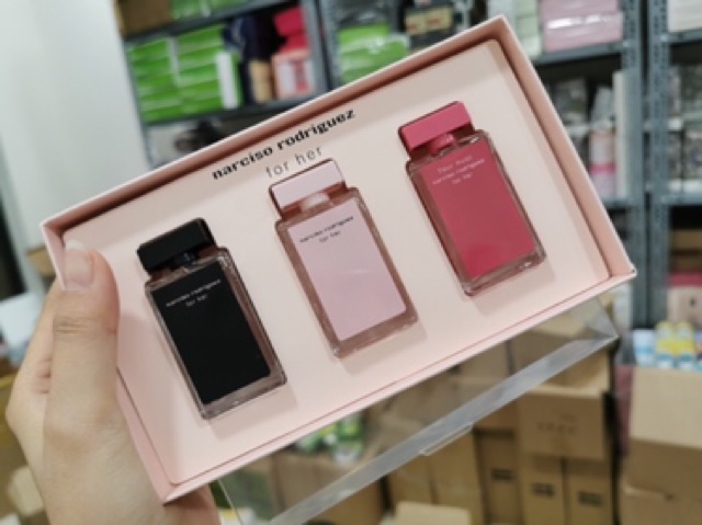 💎[ CHÍNH HÃNG ] Set nước hoa mini Narciso Rodriguez for her💯