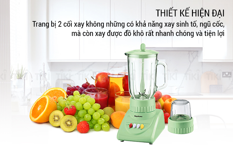Máy Xay Sinh Tố Nagakawa NAG0806 (300W - 1.2 Lít)
