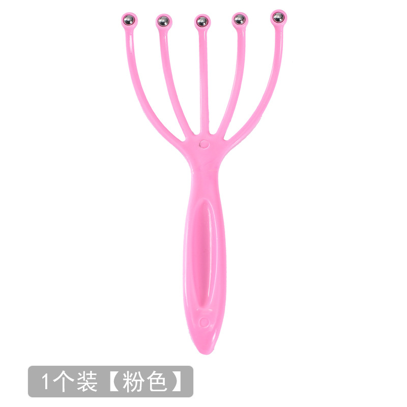 Massage đầu dụng cụ mát xa đầu 5 nhánh gắn bi sắt