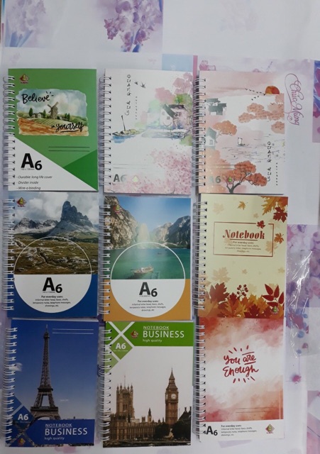 sổ lò xo a6