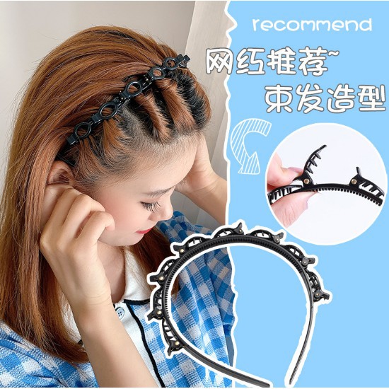 bờm cài tóc , bờm tạo kiểu phong cách hàn quốc