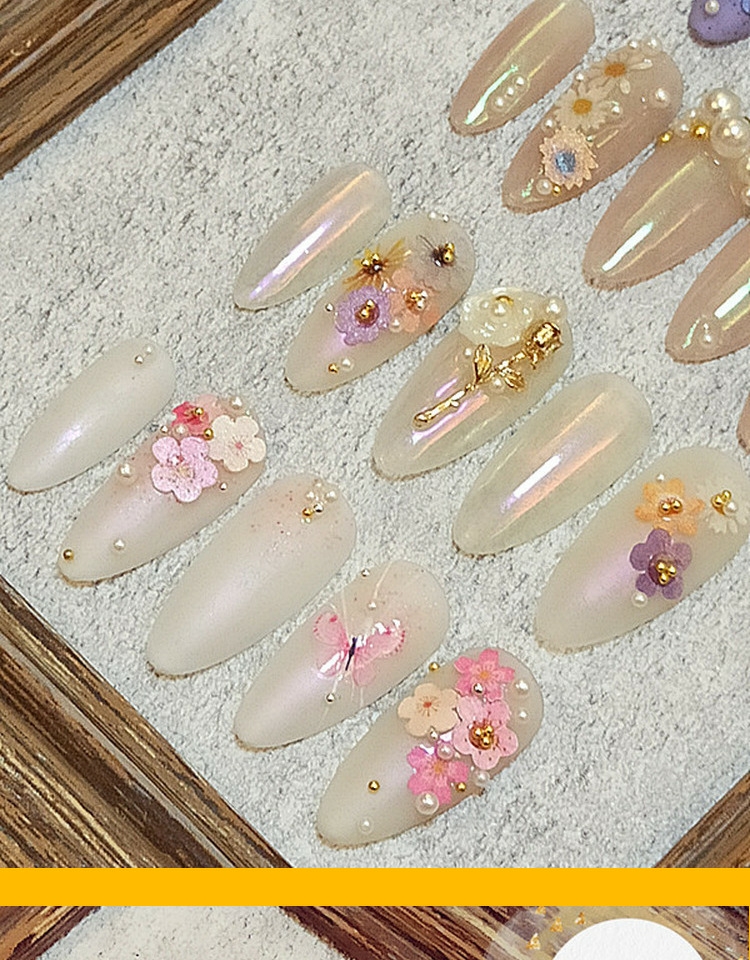[HCM]Set 6 hủ hoa gỗ ẩn trang trí móng