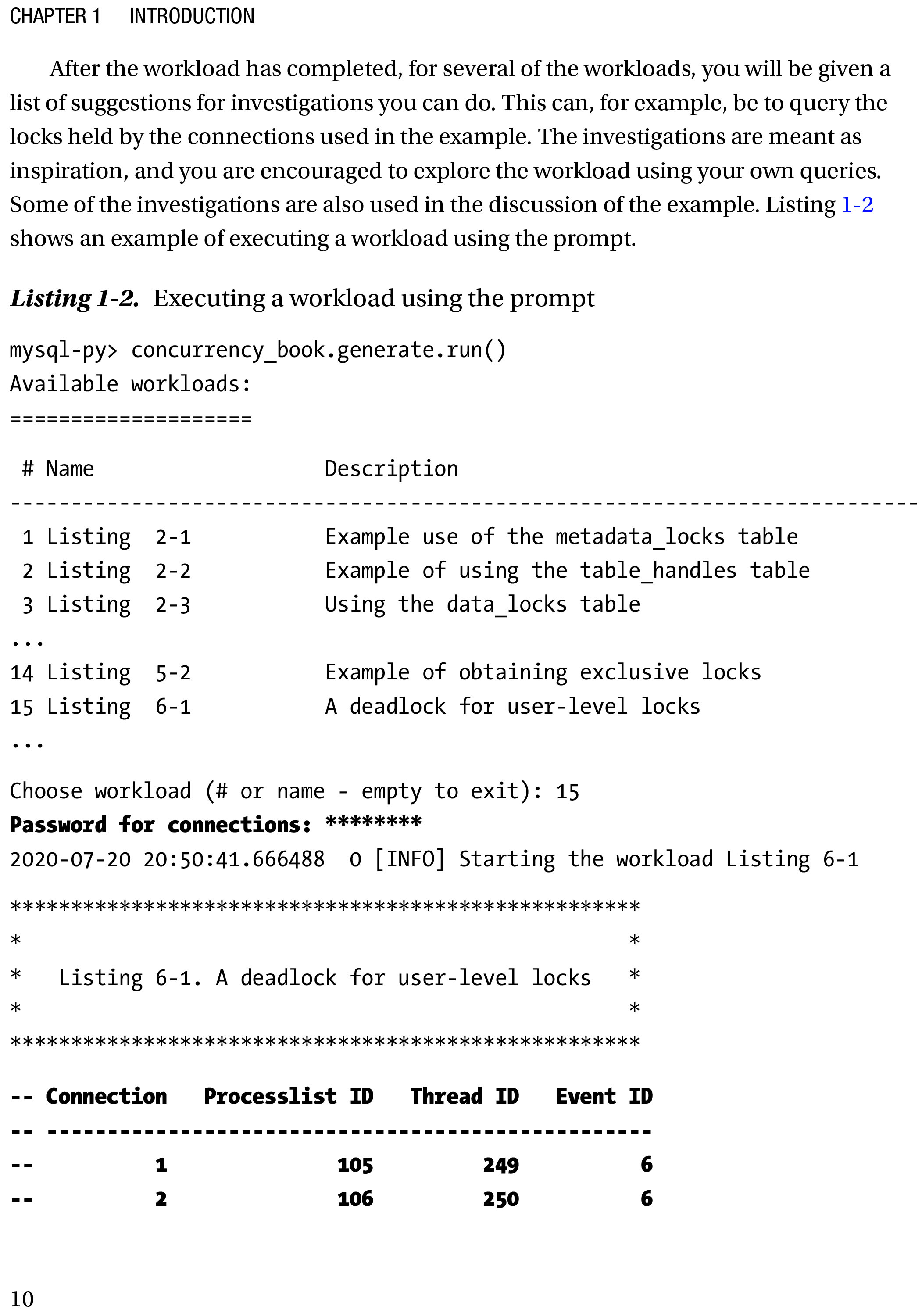 Sách MySQL Concurrency Locking and Transactions for MySQL Developers and DBAs