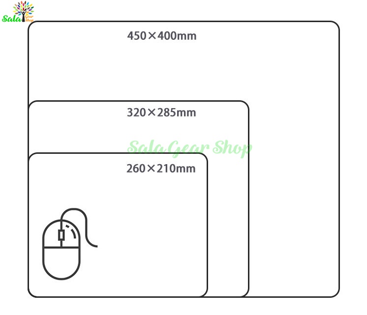 Lót chuột Zowie 450x400x6mm