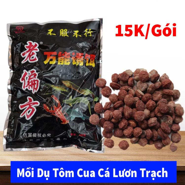 Mồi tổng hợp bẫy tôm, cá, lươn, chạch đất