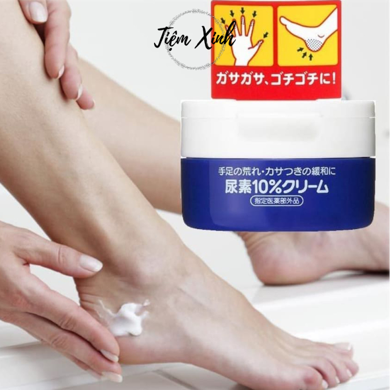 Kem nẻ gót chân Shiseido Cream 10% Nhật Bản 100g Kem trị nứt gót chân dưỡng da chân mềm mịn cao cấp