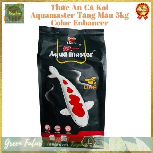 Thức ăn cá koi aquamaster tăng màu 5kg - cám cá koi color enhancer