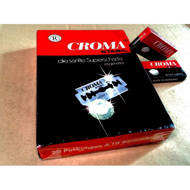 Lưỡi Dao Cạo Lam CROMA Siêu Bén