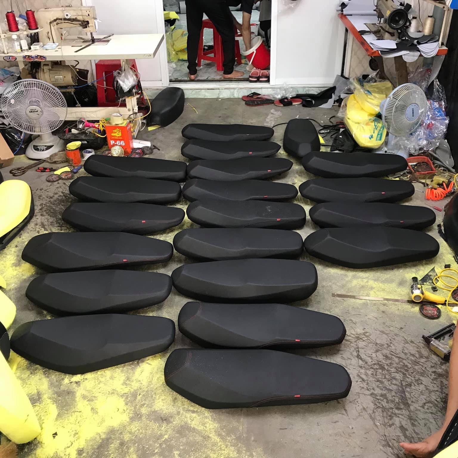 Combo yên Nệm + Da 3D liên á , siêu êm, gọt 2 tầng “ winer , sonic , satria , wave , Dream, sirius “ 2 tầng