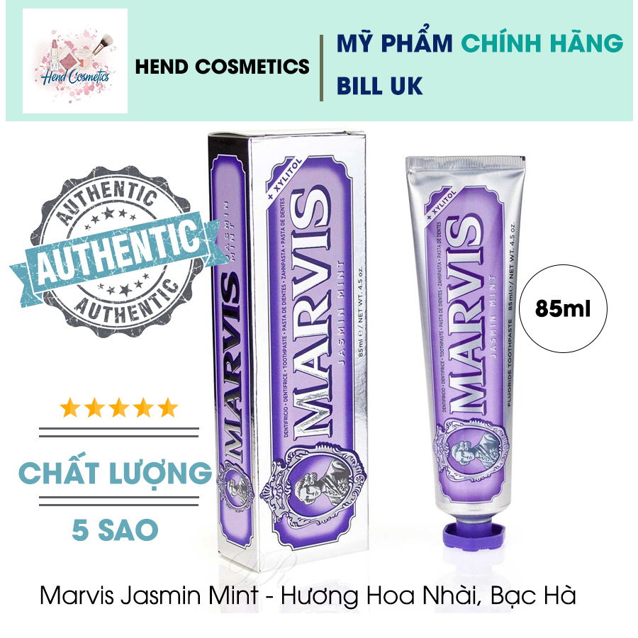 Kem Đánh Răng Cao Cấp Marvis Toothpaste 85ml (Bill Anh)