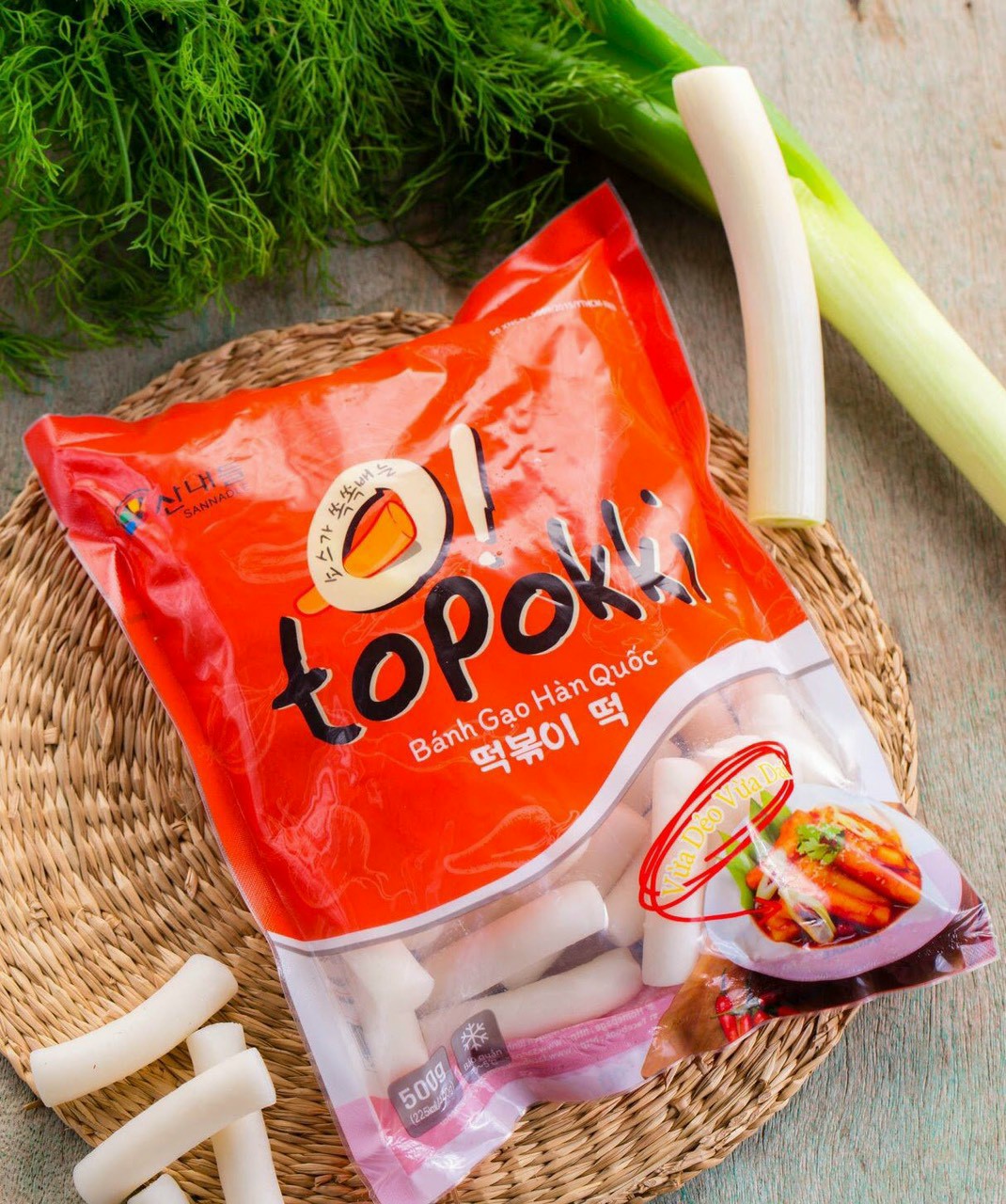 combo 2kg bánh gạo Topokki  - doanvat_hangduong