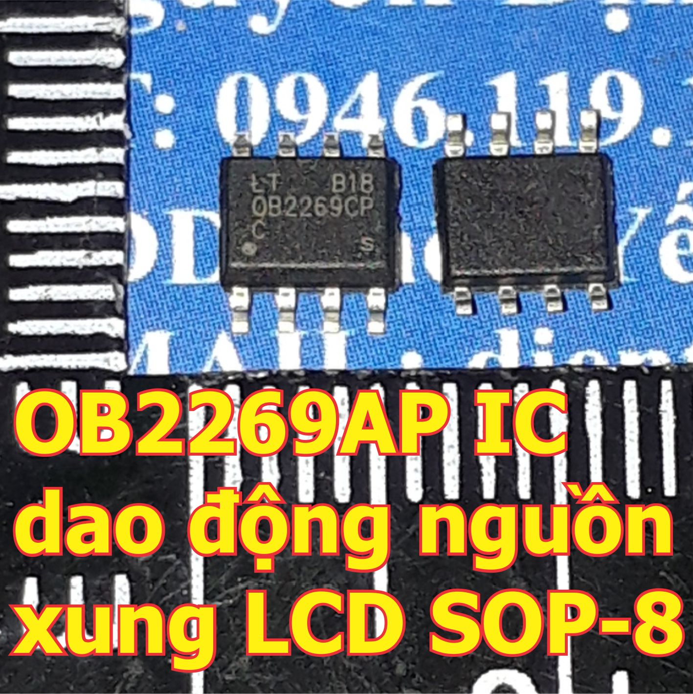 5 con OB2269CP OB2269 2269 2269CP IC dao động nguồn xung LCD SOP-8 kde6346