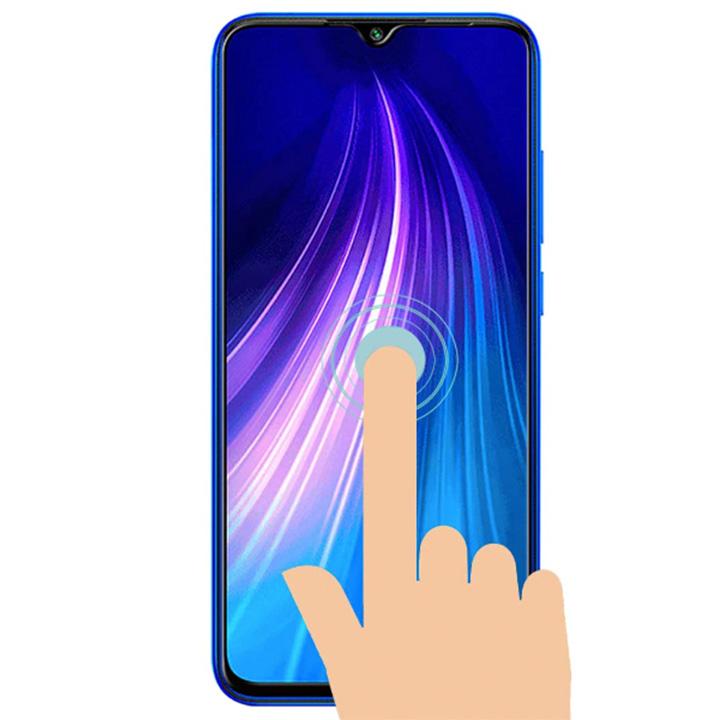 Miếng dán cường lực FULL màn hình Xiaomi Redmi Note 8 màu đen