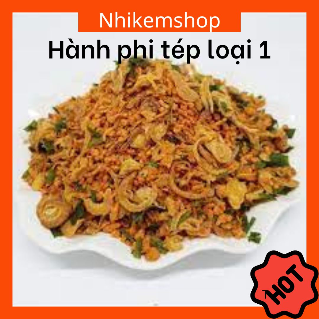 Muối tôm hành phi 200gr siêu ngon