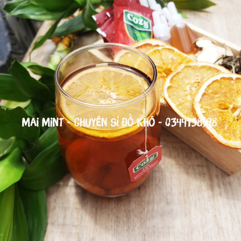 Trà Đào Cam Sả Mật Ong - Hộp 10 Set