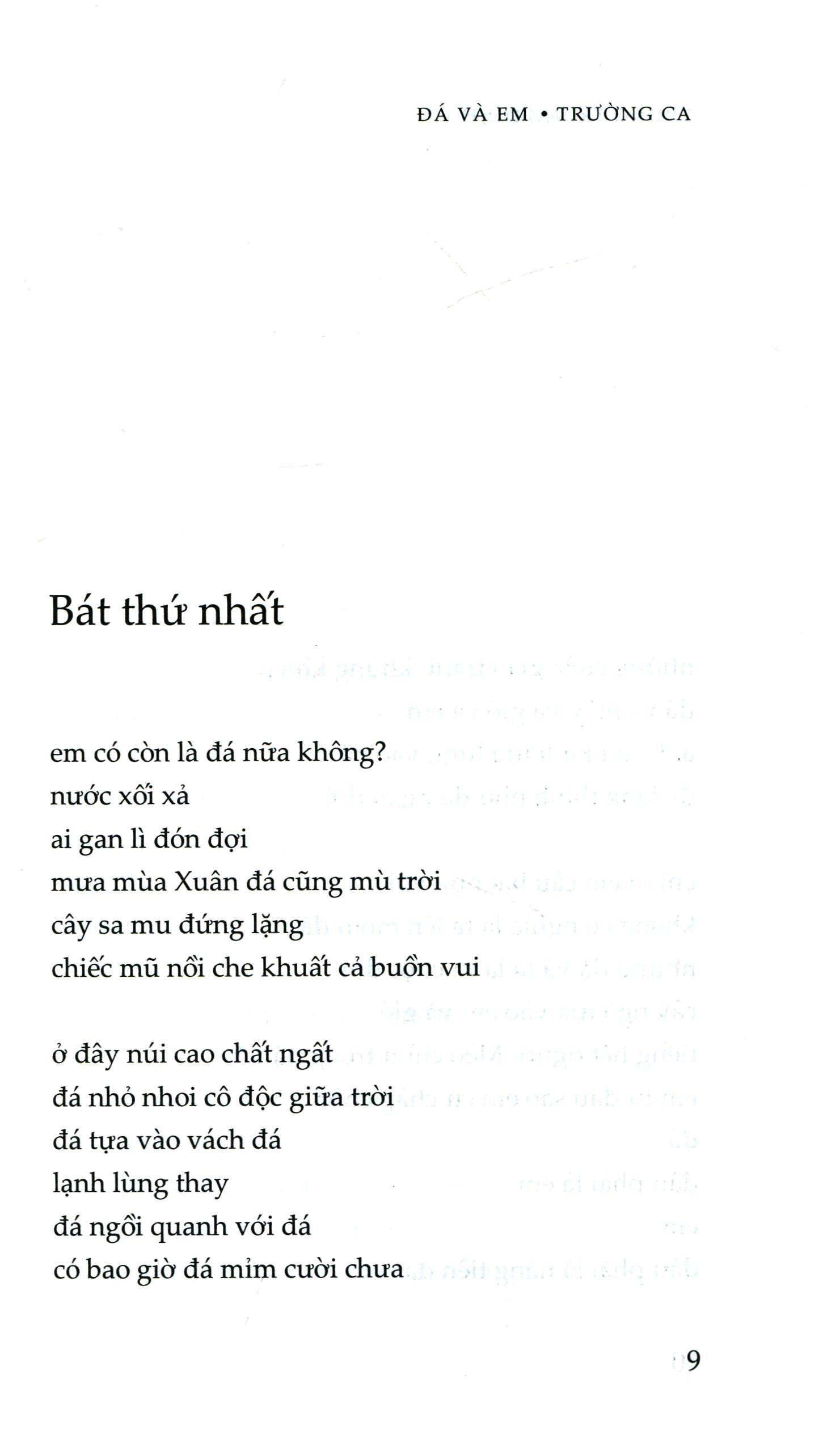 Trường Ca Trung Trung Đỉnh (Đá Và Em & Chàng Trai Bằng Đá) - Trung Trung Đỉnh