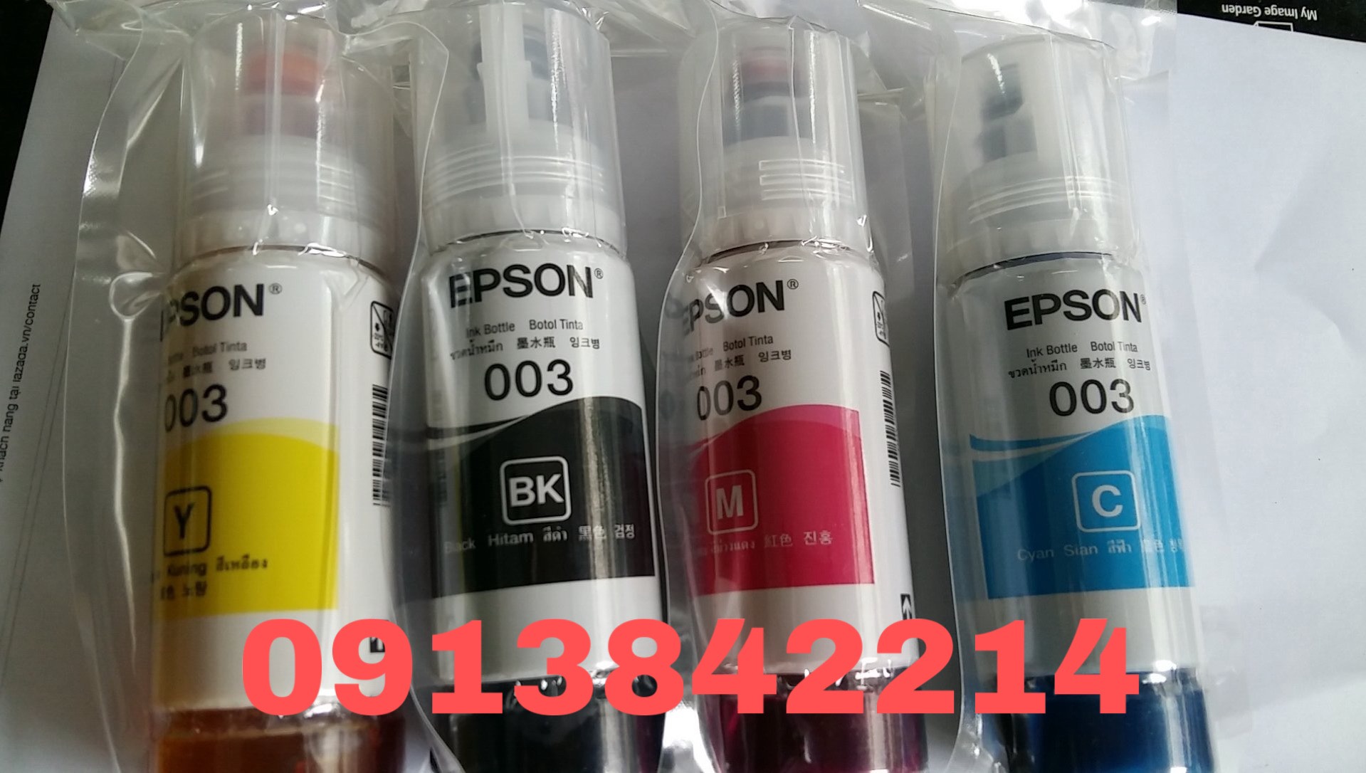 Máy in phun màu Epson L1250) (in đơn năng có Wifi) gồm mực in hãng
