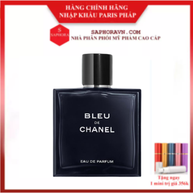 [Hoàn tiền 20%] Nước hoa Chanel Bleu nam Eau De Parfum 100ml [Bao Test] [Chính hãng]