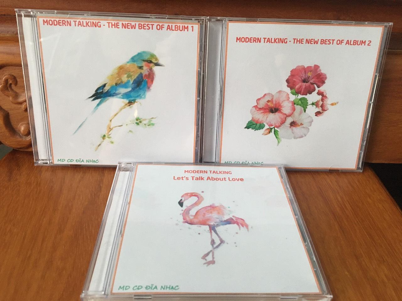 [MDCD] Bộ 3 Đĩa nhạc CD Quốc tế MODERN TALKING chọn lọc