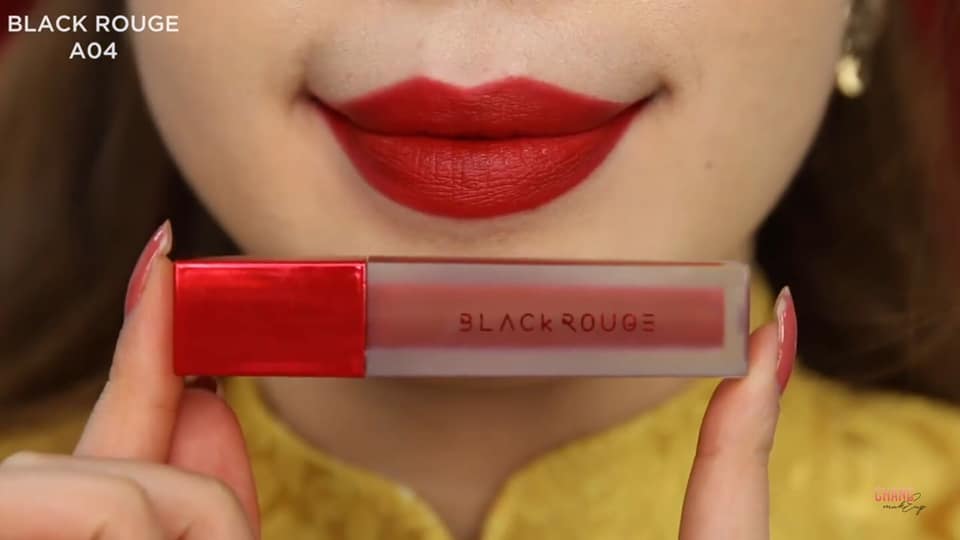 Son Black rouge A04 màu đỏ đậm