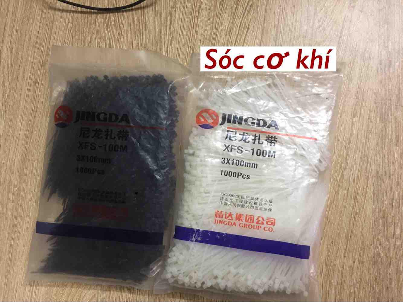Dây thít, lạt nhựa 3x100mm 1000c